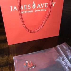 James Avery M Charm